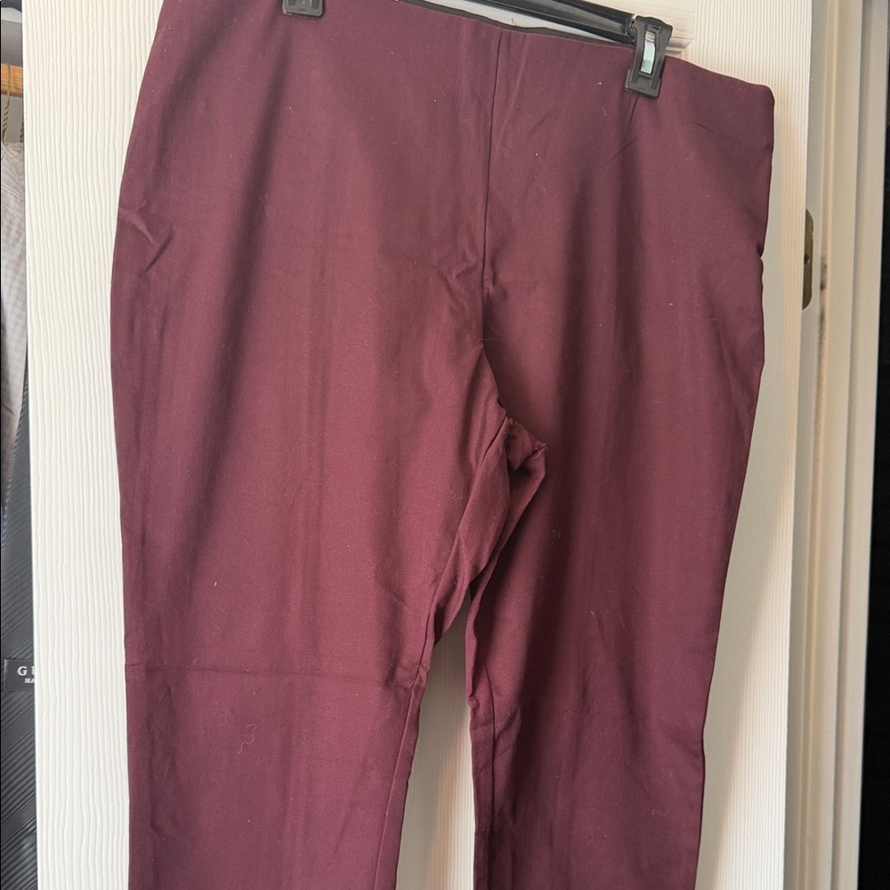 Women’s A New Day Burgundy Pants NWT SZ16